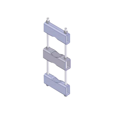SINCLAIR Herraje Sencillo de Montaje para Antena o Mástil con diámetros de 5 pulg. (8.89-14.13 cm.). MOD: CLAMP-006C