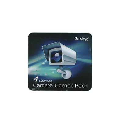 SYNOLOGY Licencia para 4 cámaras IP en servidores SYNOLOGY MOD: CLP-04