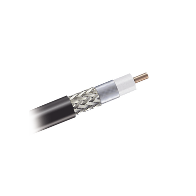ANDREW / COMMSCOPE Cable coaxial 90% de blindaje, certificación RoHS, conductor de cobre revestido de aluminio, 50 Ohms, Carrete de 300 m CNT-400/1000