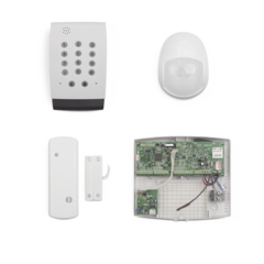 C.NORD PANEL DE ALARMA HIBRIDO CON TECLADO, PIR Y CONTACTO MAGNETICO INALAMBRICOS MOD: CNWRLDEMO