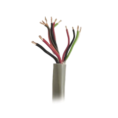 VIAKON Retazo 20 metros de cable color gris para Sistemas de Alarmas de Intrusión y Control de Acceso. ( 5 pares calibre 22) ( 1 par calibre 18 ) MOD: COMPOSITECBL*30MTS