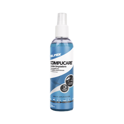 SILIMEX Loción limpiadora y protectora de superficies de equipos electrónicos (cómputo, smartphones, gamers etc.) MOD: COMPUCARE