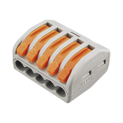EPCOM POWERLINE Conector Compacto para 1 Cable de Entrada 4 Cables de Salida / Cables Compatibles 12AWG-28AWG MOD: CON-1006