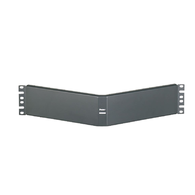 PANDUIT Tapa Ciega Para Rack Estándar de 19in, Angulado, de Acero, 2UR, Color Negro MOD: CPAF2BLY