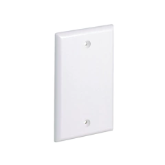 PANDUIT Placa de Pared Ciega Universal, Material ABS, Color Blanco Mate MOD: CPNIW