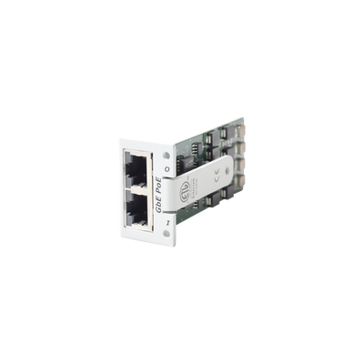 TRANSTECTOR Modulo Protector PoE Individual Ethernet 10/100/1000 Mbps Para Chassis TCPXH Para Rack 19" MOD: CPX-GBE/POE
