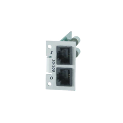 TRANSTECTOR Protector Modular PoE 10/100 Mbps Individual Para Montaje en Chassis Para Rack MOD: CPX-POE