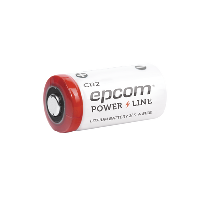 EPCOM POWERLINE Batería de litio CR2; 3.0 V, 0.850 Ah ( Batería no recargable ) MOD: CR-2