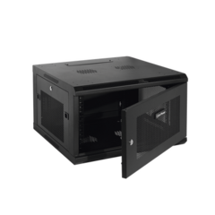 CYBERPOWER Gabinete Fijo para Montaje en Pared con Puerta Perforada, 6UR (600 x 372 x 600 mm) (An. x Al. x Prof.) MOD: CR6U61001