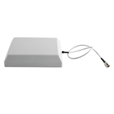 EPCOM Antena direccional tipo Panel para interior. 800-960 / 1710-2500 MHz, 7 dBi/ 9 dBi, con conector N-Hembra, incluye montaje para pared. CR-DPA08258