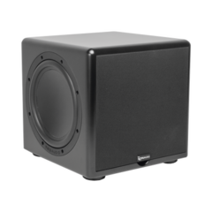 TRUAUDIO Subwoofer compacto de 12 in | 2 radiadores pasivos | amplificador interno de 350W MOD: CSUB-12