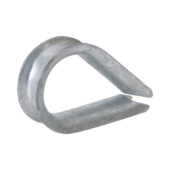 SURTEK Guardacabos/cuello 3/4" acero electro galvanizado MOD: CUELLO-34LS