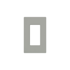 LUTRON ELECTRONICS Placa de pared 1 espacio, para atenuador (dimmer), switch ó control remoto PICO inalámbrico. MOD: CW-1-GR