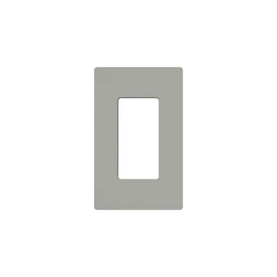 LUTRON ELECTRONICS Placa de pared 1 espacio, para atenuador (dimmer), switch ó control remoto PICO inalámbrico. MOD: CW-1-GR