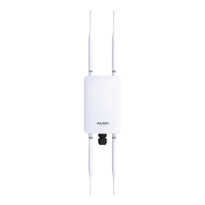 ALTAI TECHNOLOGIES Punto de Acceso Súper Wi-Fi para Exterior, Wave 2, MU-MIMO, Doble Banda en 2.4 y 5 GHz, Hasta 1267 Mbps, Hasta 256 Usuarios Concurrentes, Carcasa IP67 CX-200