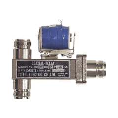 SYSCOM Relevador Coaxial para Antena SPDT, 10-14 Vcc (12 Vcc Nom.), 160 mA, 500 Watt a 1 GHz. MOD: CX-600N