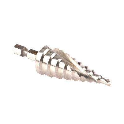 MAKITA Broca escalonada espiral de hss 4-20 mm, zanco de 1/4" hexagonal, blister con una pieza. MOD: D-40157