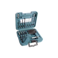 MAKITA Juego de accesorios multipropósito 30 piezas para metal, concreto, madera y puntas para atornillar MOD: D-47204