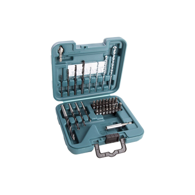 MAKITA Juego de accesorios multipropósito 30 piezas para metal, concreto, madera y puntas para atornillar MOD: D-47204