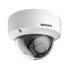 EPCOM PROFESSIONAL Domo TURBOHD 4K (8 Megapixel) / Gran Angular 102º / Lente 2.8 mm / Exterior IP67 / IK10 / IR EXIR 30 metros / TVI-AHD-CVI-CVBS / dWDR MOD: D4K-TURBO