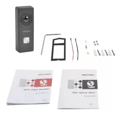 Videoportero WIFI 1080p / Compatible con Hik-Connect para Monitoreo a Través de APP / Protección IP54 / 5 mts IR / Visión 180º / Audio de Dos Vías MOD: DS-KB6403-WIP en internet