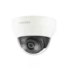 Hanwha Techwin Wisenet Cámara IP Tipo Domo Interior 4 Megapíxel / Lente 2.8mm / IR 20M / WDR 120db / H.265 & WiseStream / Micrófono Interconstruido QND-7010R