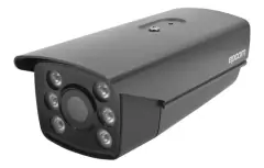 Bullet TURBOHD 720p / Identificación de PLACAS VEHICULARES / CLIMAS EXTREMOS / Lente Mot. 6 a 22 mm / Luz Blanca 40 mts / Exterior IP66 | B7-LPR-TURBO