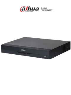 DAHUA XVR5108HE-4KL-I3 - DVR 8 canales 4K con tecnología WizSense y compresión H.265+. Admite 8 canales + 8 IP, reconocimiento facial en 2 canales, SMD Plus, protección perimetral, 1 SATA de hasta 16 TB, 8 entradas y 3 salidas de alarma