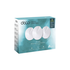 no brand KIT de sistema Router inalámbrico Deco M5 mesh para Hogar / Doble banda AC 1300 / 2 puerto Gigabit / 4 antenas internas / Seguridad de HomeCare gratuito por 3 años MOD: DECO-M5-3PACK