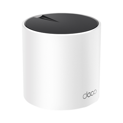 TP-LINK Router inalámbrico MESH para hogar/ Doble banda Wi-Fi 6 (AX) / 3 puerto Gigabit / 2 antenas internas / compatible con amazon alexa MOD: DECOX55