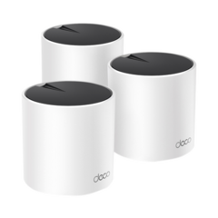 TP-LINK KIT de sistema inalámbrico Deco X55 mesh para hogar, doble banda Wi-Fi 6 (AX), doble puerto Gigabit, 2 antenas internas y compatible con amazon alexa DECO X55(3-PACK) - buy online