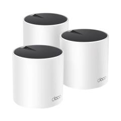 TP-LINK KIT de sistema inalámbrico Deco X55 mesh para hogar, doble banda Wi-Fi 6 (AX), doble puerto Gigabit, 2 antenas internas y compatible con amazon alexa DECO X55(3-PACK) - comprar en línea