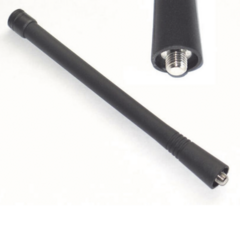 TXPRO Antena VHF Helicoidal, 136- 174 MHz, para Radios Portátiles Motorola PRO5150/EP450/DEP450/CP200/GP300 de Conector Rosca tipo Monopolo DEPM150