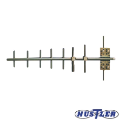 HUSTLER Antena Base, Direccionales, Rango de Frecuencia 824 - 896 MHz, Soporta vientos de hasta 258 Km/h, Conector TNC Macho MOD: YU10-882496