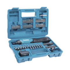 MAKITA Atornillador Reversible (Broquero 1/4) de 220 RPM con Cargador USB (Incluye 81 Puntas). DF001DW - buy online