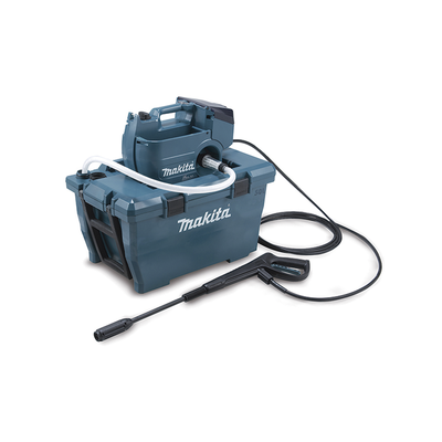 MAKITA HIDROLAVADORA INALAM 8.0 MPA. MAX LONG.MANGUERA 5M S/BAT Y CARG CAJA DEPOSITO D/AGUA 50 LTS 36V MOD: DHW080ZK