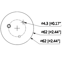 DAHUA HDW1220GN-M-036 - Camara mini domo especial para DVR movil DAHUA 1080p / Lente 3.6 mm / Angulo vision 83 grados / Audio / Smart ir 20M / IP67 / Metalica - buy online