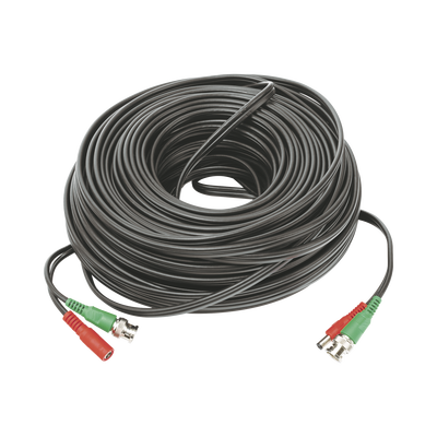 EPCOM TITANIUM 50 metros / Cable coaxial ( BNC ) + Alimentación / 100 % Cobre / Para Cámaras 4K / Uso interior DIY50MHD