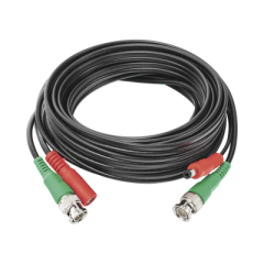 EPCOM TITANIUM 5 metros / Cable coaxial ( BNC ) + Alimentación / 100 % Cobre / Para Cámaras 4K / Uso interior MOD: DIY-5M-HD