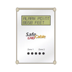 SAFE FIRE DETECTION INC. Módulo Localizador de Distancia de Doble Zona para Cable Detector de Calor DLM-Z2