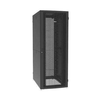 PANDUIT Gabinete Net-Verse para Centros de Datos, 42UR, 800mm de Ancho, 1000mm de Profundidad, Fabricado en Acero, Color Negro MOD: DNE8212B