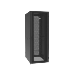PANDUIT Gabinete Net-Verse para Centros de Datos, 45UR, 800mm de Ancho, 1000mm de Profundidad, Fabricado en Acero, Color Negro MOD: DNE8512B