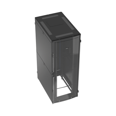 PANDUIT Gabinete Net-Verse para Centros de Datos, 45UR, 800mm de Ancho, 1200mm de Profundidad, Fabricado en Acero, Color Negro MOD: DNE8522B