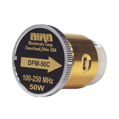 BIRD TECHNOLOGIES Elemento DPM para Potencia Reflejada de 1.25 W - 50 W, 100-250 MHz, para Sensor 5014. MOD: DPM-50C