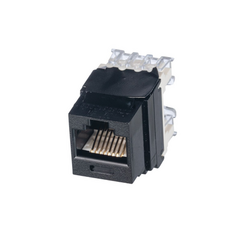 PANDUIT Conector Jack RJ45 Cat6 de Repuesto, Estilo 110 (De Impacto), Para Patch Panel DP de Panduit MOD: DRJ688TGBL