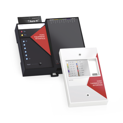 Sure-Fi Transmisor Inalámbrico MULTI-PUNTO / Conexión 1 a 8 / 8 Salidas / Soporta Control de Termostato HVAC / Atraviesa hasta1.6 KM En Construcción o Material MOD: DS005HVAC