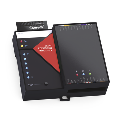 Sure-Fi Transmisor Inalámbrico MULTI-PUNTO / 8 Salidas / Expansión del modelo DS005HVAC / Atraviesa hasta1.6 KM En Construcción o Material MOD: DS005HVACEXP