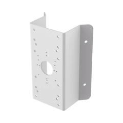 HIKVISION Montaje de Esquina para PTZ TURBOHD o IP / Uso en Exterior material acero de carbono MOD: DS-1276ZJ