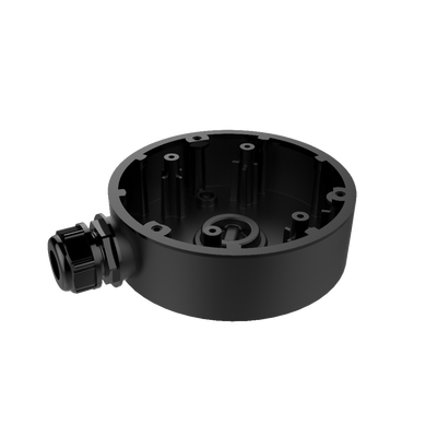 HIKVISION Caja de Conexión de Exterior Color Negro / Compatible con DS-2CD2543G2-I(S)(BLACK) MOD: DS-1280ZJ-DM46(BLACK)