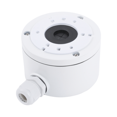 SYSCOM VIDEO Caja de Conexiones de Metal / Extra Grande / Compatible con DS-2CD20XX, B8-TURBOGXX, THC-B120-XX,, THC-BXX,, THC-TXX MOD: DS-1280ZJ-XS-BAX